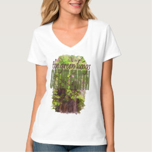 T-shirt Les Poumons Verts De La Terre