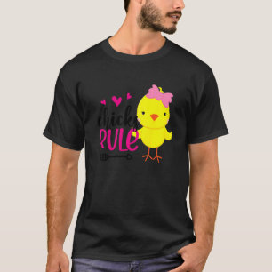 T-shirt Les poussins règnent sur les bébés poulets mignons