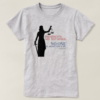 T-shirt Les Présidents Ne Sont Pas Des Rois Personne N'Est