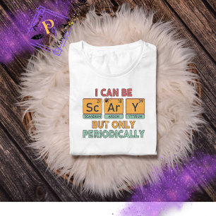 T-shirt Les professeurs de sciences ont peur Enseignant H