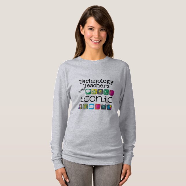 T-shirt Les professeurs de technologie sont chemise (Devant entier)