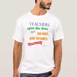 T-shirt Les professeurs ouvrent la porte…