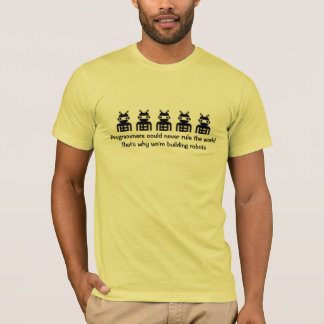 T-shirt Les programmeurs pourraient ne jamais ordonner le