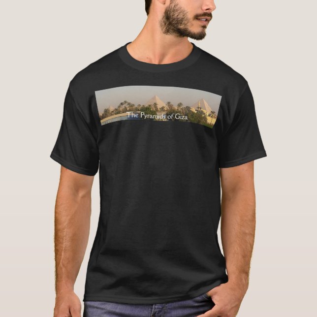 T-shirt Les Pyramides de Gizeh (Devant)