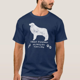 T-shirt Les Pyrénées - Tout le reste n'est qu'un chien