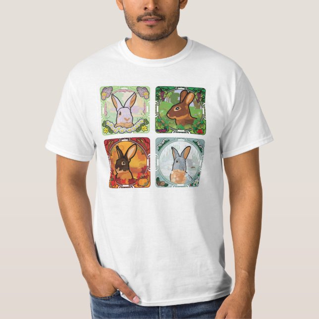 T-SHIRT LES QUATRE SAISONS (Devant)