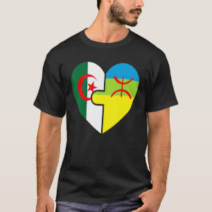 T-shirt Les Racines Amazigh Algériennes Correspondent À Mo