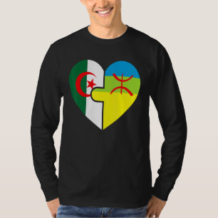 T-shirt Les Racines Amazigh Algériennes Correspondent À Mo