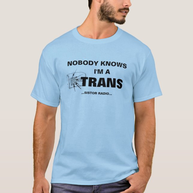 T-shirt Les radios de transistor viennent en avant des (Devant)