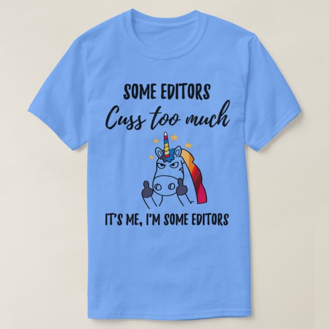 T-shirt Les rédacteurs en chef réduisent trop les dépenses (Design devant)