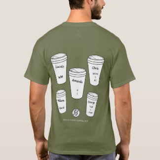 T-shirt Les Réguliers d'Amanda Lexie - Tasses à café