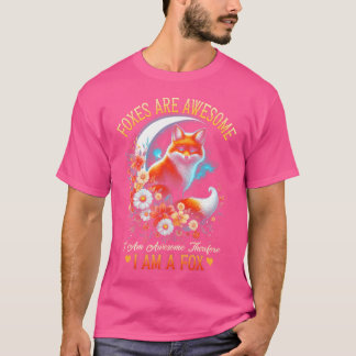 T-shirt Les Renards Sont Géniaux Je Suis Génial Donc Je Su