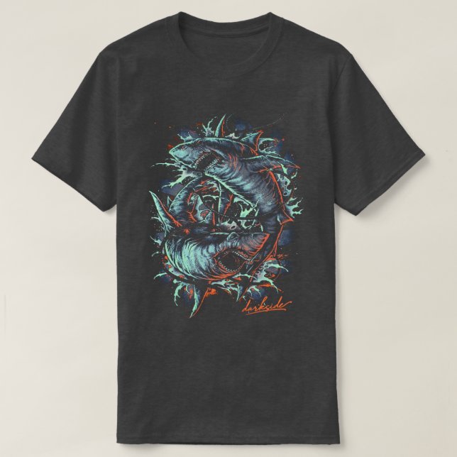T-shirt Les requins (Design devant)