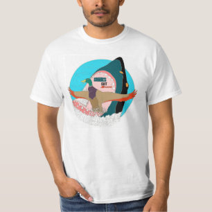 T-shirt Les requins mangent des canards