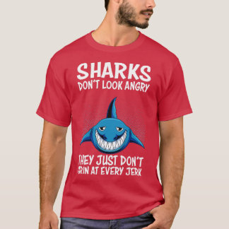 T-shirt Les requins ne grincent pas à chaque bémol Shark D