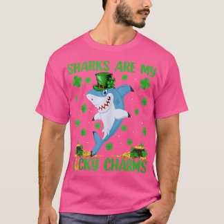 T-shirt Les requins sont mes charmes chanceux Shark St