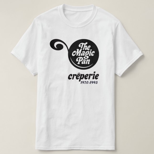 T-shirt Les restaurants Magic Pan de l'Illinois (Design devant)