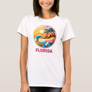 T-shirt Les rêves de Floride : la sérénité côtière