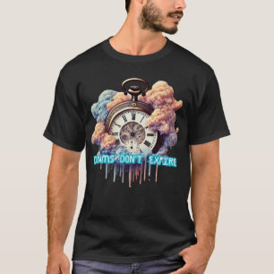 T-shirt Les rêves ne s’épuisent pas - Logo surréaliste à t