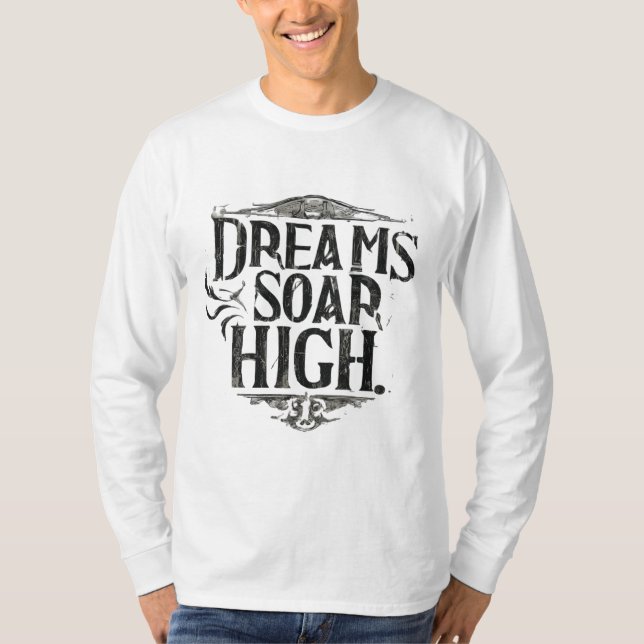 T-shirt Les rêves se sont envolés (Devant)