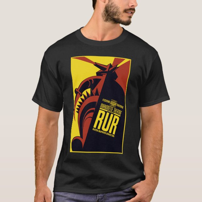 T-shirt Les robots universels de Rossum (Devant)