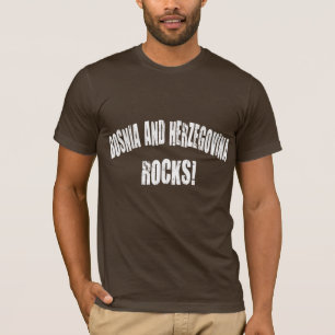 T-shirt Les Rochers de Bosnie-Herzégovine !
