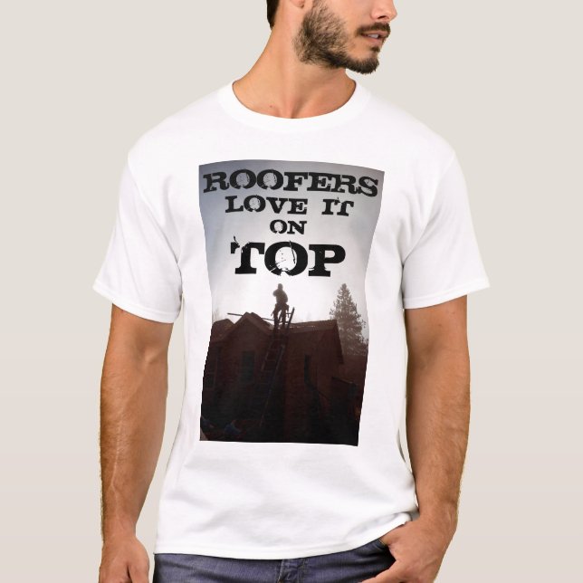 T-SHIRT LES ROOFERS, L'AIMENT, DESSUS, DESSUS (Devant)