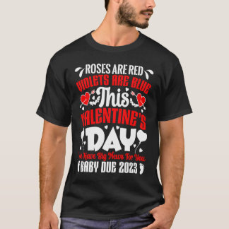 T-shirt Les roses sont des Violettes Rouges sont Bleues Ce