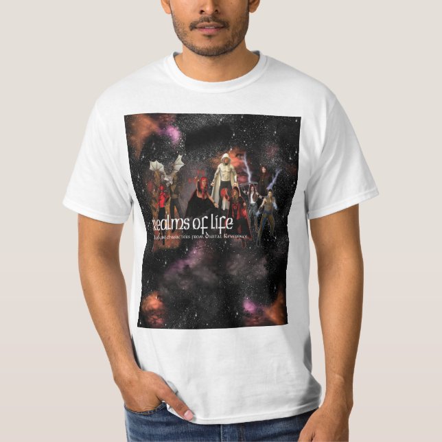 T-shirt Les royaumes de la vie (Devant)