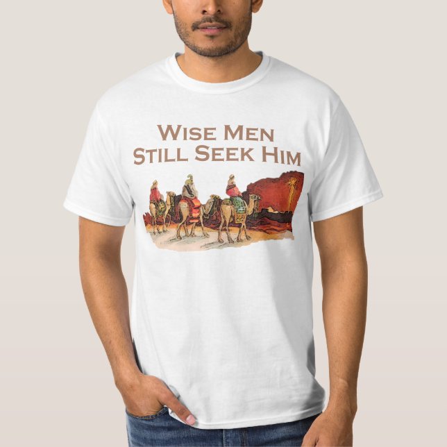 T-shirt Les sages le cherchent toujours, Noël (Devant)