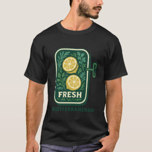 T-shirt Les Sardines Poisson en Conserve Frais Méditerrané