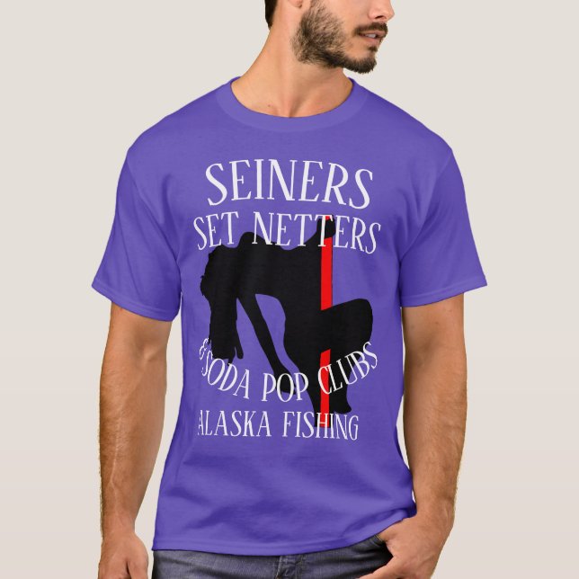 T-SHIRT LES SEINERS METTENT NETTERS & SODA POP CLUBS ALASK (Devant)