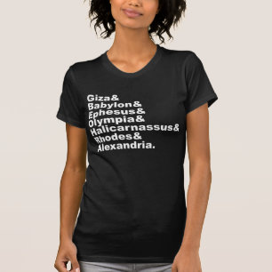 T-shirt Les Sept Merveilles Du Monde Ancien