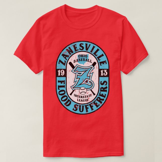 T-shirt Les sinistrés des inondations de Zanesville (Design devant)