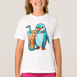 T-shirt Les Sips Aqua de Pinguin
