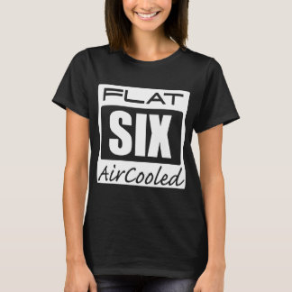 T-shirt Les six moteurs refroidis à l'air plat de Porsche