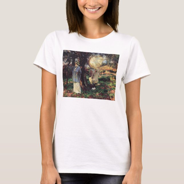 T-shirt Les Sketchers de John Singer Sargent (Devant)