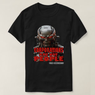 T-shirt Les sociétés ne sont pas des gens
