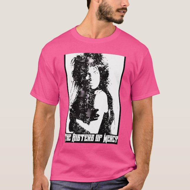 T-shirt Les Soeurs De Mercy Cult 80S Design Esthétique (Devant)
