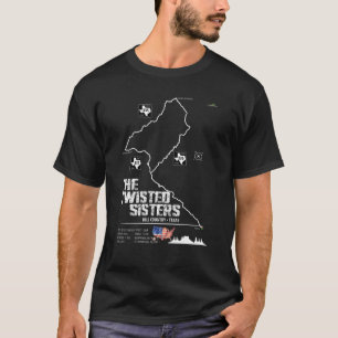 T-shirt Les Sœurs Tordues Texas USA Moto 02t