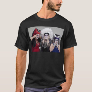 T-shirt Les soeurs voient l'aucun, entendent l'aucun, ne