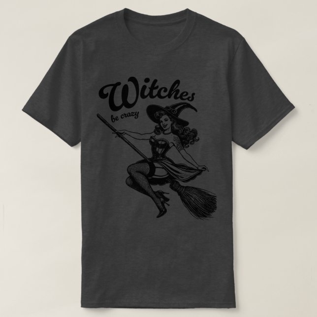 T-shirt Les sorcières sont folles 2 (Design devant)