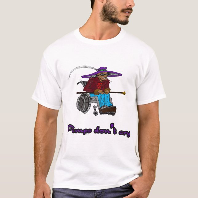 T-shirt Les souteneurs ne pleurent pas (Devant)