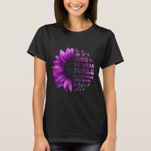 T-shirt Les souvenirs comptent Alzheimer Purple Alzheimer 