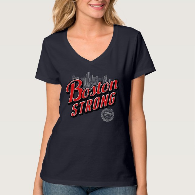 T-shirt Les souvenirs forts de Boston City (Devant)