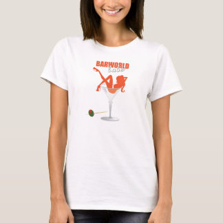 T-shirt Les spaghetti des femmes de Barworld