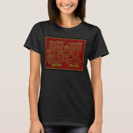 T-shirt Les spiritueux de Kuna Indian Mola