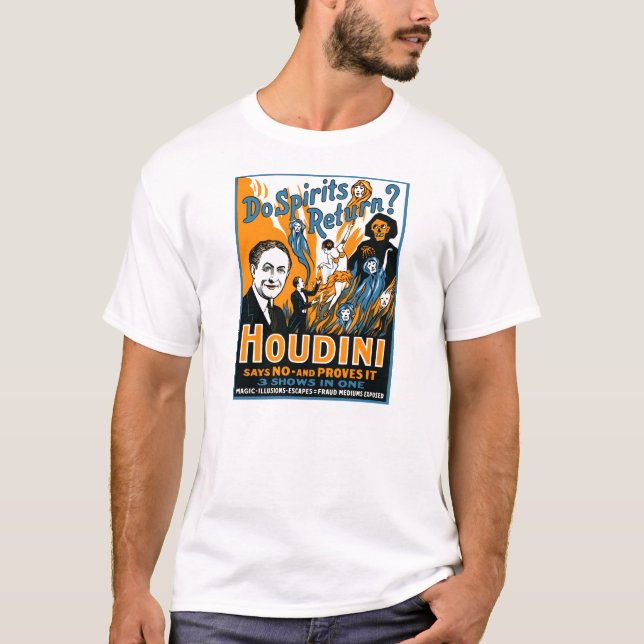 T-shirt Les spiritueux retournent-ils ? (Devant)