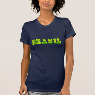 T-shirt Les sports des femmes brésiliennes de logo du
