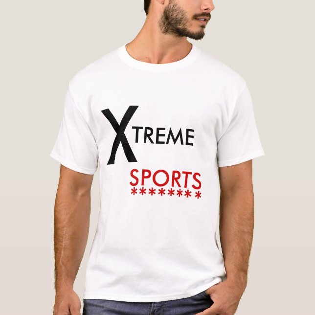 T-SHIRT LES SPORTS EXTRÊMES (Devant)